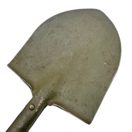 Pelle US (Shovel) US Army Modèle M-1910 (Manche en T) – Housse GEIB Inc. – Datée 1942