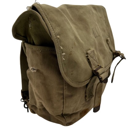 Musette M-1936 (Musette Bag) US Army Original WWII – Fabricant PROTECTION PRODUCTS CO – Datée 1942