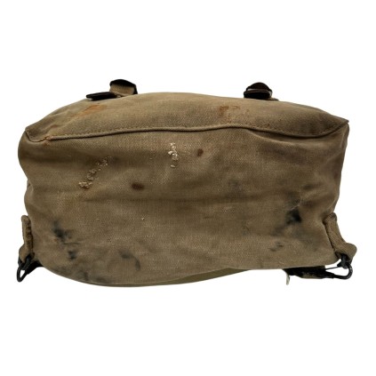 Musette M-1936 (Musette Bag) US Army Original WWII – Fabricant PROTECTION PRODUCTS CO – Datée 1942