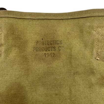 Musette M-1936 (Musette Bag) US Army Original WWII – Fabricant PROTECTION PRODUCTS CO – Datée 1942