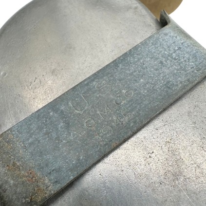 Ensemble Gourde US Army Original WWII – Bidon & Quart AGM Co 1945 – État Parfait