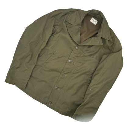 Blouson de Pont (Deck Jacket) N-4 US Navy / USMC Original WWII – État Neuf de Stock (NOS) – Taille 36