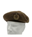 Béret Britannique Royal Engineers (Corps of Royal Engineers) Original WWII – Infanterie Mécanisée – Daté 1944