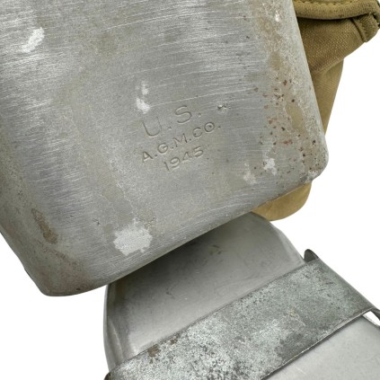 Ensemble Gourde US Army M-1910 – Identifié "H-5031" – 1945