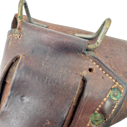 Étui (Holster) Réglementaire pour Colt M1911/M1911A1 – Fabrication PERK & CAMBE – Daté 1917