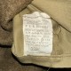 Manteau de Service (Overcoat) US Army Original WWII – Fabricant P.L.S. Clothing – Daté 19 novembre 1942