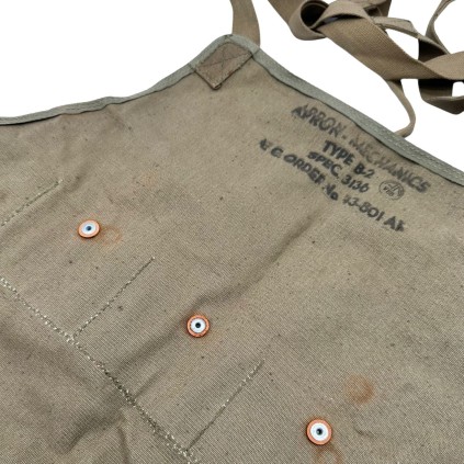 Tablier de Mécanicien (Apron Mechanics) Type B-2 Original WWII – Spécification SPEC 3136