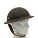 Casque Britannique Mk II Original WWII – Royal Corps of Signals – Double Marquage Tactique Bleu/Blanc