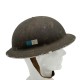 Casque Britannique Mk II Original WWII – Royal Corps of Signals – Double Marquage Tactique Bleu/Blanc
