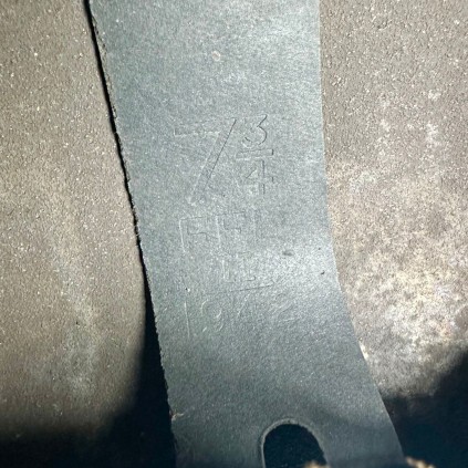 Casque Britannique Mk II Original WWII – Royal Corps of Signals – Double Marquage Tactique Bleu/Blanc