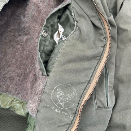 Superbe Blouson de Vol (Jacket Intermediate Flying) Type B-15 US Army Air Force (USAAF) Original WWII