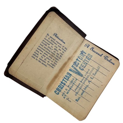 Nouveau Testament (New Testament) US Army Original WWII – Édition de Poche pour le Soldat
