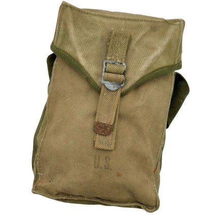 Musette GP (General Purpose Bag) US Army Original WWII – Fabricant ANCHOR CANVAS – Datée 1944