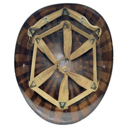 Liner de Casque M-1 US Army Original WWII – Fabricant FIRESTONE – Daté 1943 – Marquage Medic