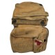 Pochette de Kit FIRST AID AERONAUTIC Originale WWII – Fixation Lift-the-Dot – US Army Air Force / US Navy