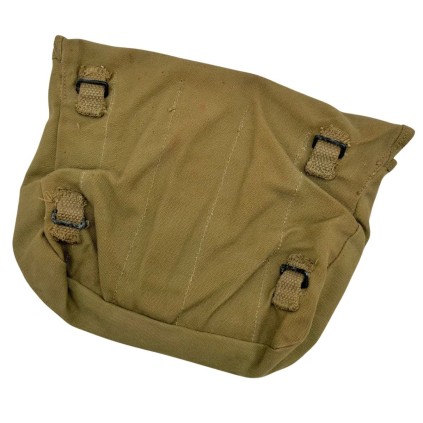 Pochette de Gamelle (Cover, Mess Kit) US Army Original WWII – Toile OD3 – Parfait État