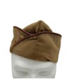 Calot de Sortie (Garrison Cap) US Army Air Forces – Tissu Chino – Piping Bleu/Orange – Fabrication Tailleur – Taille 7