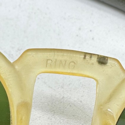 Lunettes solaire US Army Originales WWII – Fabrication RING – Verres Verts & Monture Bakélite