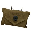 Pochette à Pansement Individuel (First Aid Packet Pouch) Modèle M-1924 – Fabricant E.A. BROWN MFG CO – Datée 1945