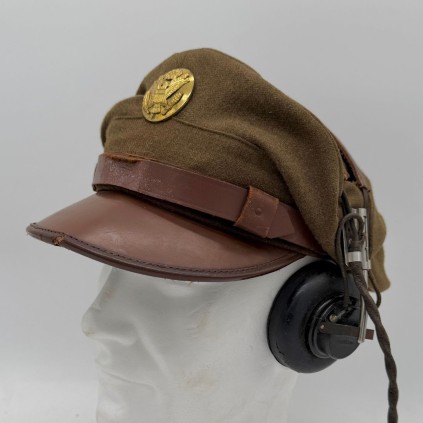Casquette de Service Troupe USAAF – Modèle Crusher – Original WWII