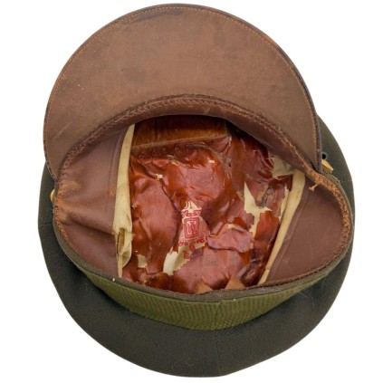 Casquette USAAF "Crusher" – Teinte OD51 Chocolat – Fabricant KNOX – État Exceptionnel