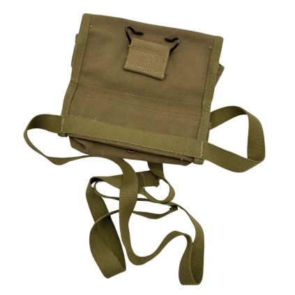 Porte-Grenade Individuel US Army – 2 Compartiments – Toile OD3 – Original WWII