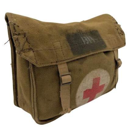 Musette Médicale de Terrain (Shell Dressing Bag) British Army Originale WWII – Pattern 1937