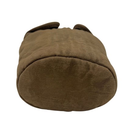 Ensemble Gourde US Army : Housse (1943), Quart (1945 A.G.M. Co) et Bidon (1945 S.M. Inc.)