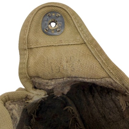 Ensemble Gourde US Army : Housse (1943), Quart (1945 A.G.M. Co) et Bidon (1945 S.M. Inc.)