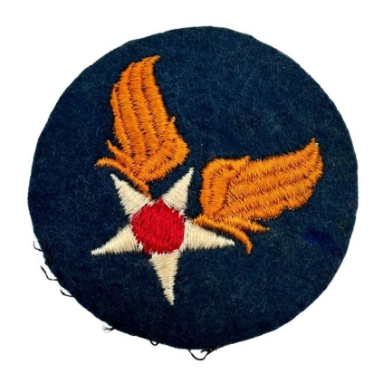 Insigne de manche (SSI) – US Army Air Forces – Fabrication Britannique (British Made) – En Feutrine