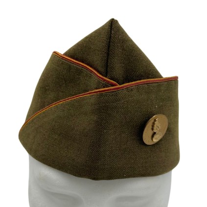 Calot US Army Garrison Cap - Ordnance / Transportation Corps - WWII