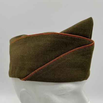 Calot US Army Garrison Cap - Ordnance / Transportation Corps - WWII