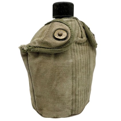 Ensemble Gourde US Army 1945 - Quart TACU Co & Bidon S.M. Co - WWII