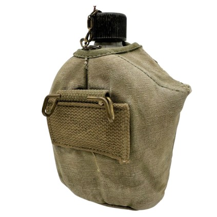 Ensemble Gourde US Army 1945 - Quart TACU Co & Bidon S.M. Co - WWII