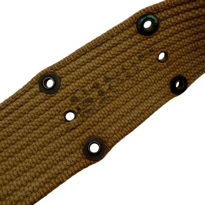 Ceinturon M-1936 Pistol Belt - Daté 1942 - Laundry Number B-1887