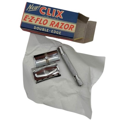 Rasoir Clix E-Z-FLO (Reproduction) - Accessoire Toilette GI WWII