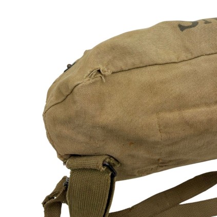 Musette M6 (Gas Mask Bag) - Marquages Nets - OD3 WWII