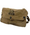 Musette M6 (Gas Mask Bag) - Marquages Nets - OD3 WWII