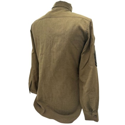 Chemise "Moutarde" US Army - Taille 14x33 - Grades Staff Sergeant