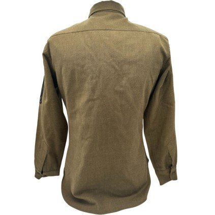 Chemise "Moutarde" US Army - Taille 14x33 - Grades Staff Sergeant