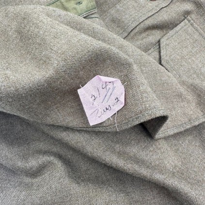 Chemise "Moutarde" US Army - Taille 14x33 - Grades Staff Sergeant