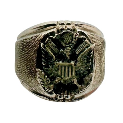 Pendentif de Prestige Aigle Américain - Argent Massif STERLING