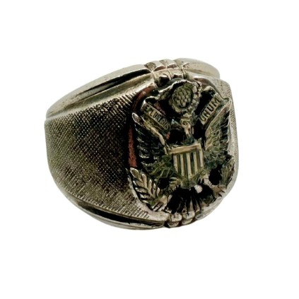 Pendentif de Prestige Aigle Américain - Argent Massif STERLING