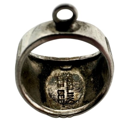 Pendentif de Prestige Aigle Américain - Argent Massif STERLING