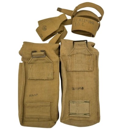 Paire de Pouches et Brelage Pattern 37 - L.L. & T.L. 1940 (Canada)