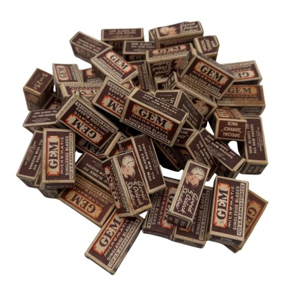 Boîte de 5 lames de rasoir GEM - Originale WWII