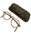 Lunettes Réglementaires US Army - Étui Willson - WWII