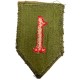 Patch 1st Infantry Division "Big Red One" - WWII