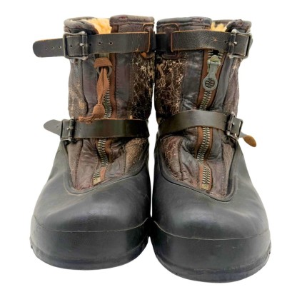Bottes de vol A-1 en cuir pour USAAF