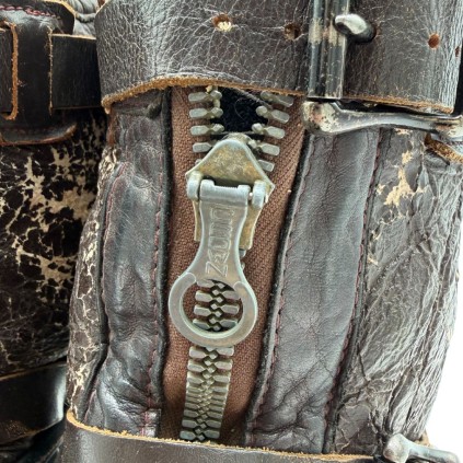 Bottes de vol A-1 en cuir pour USAAF